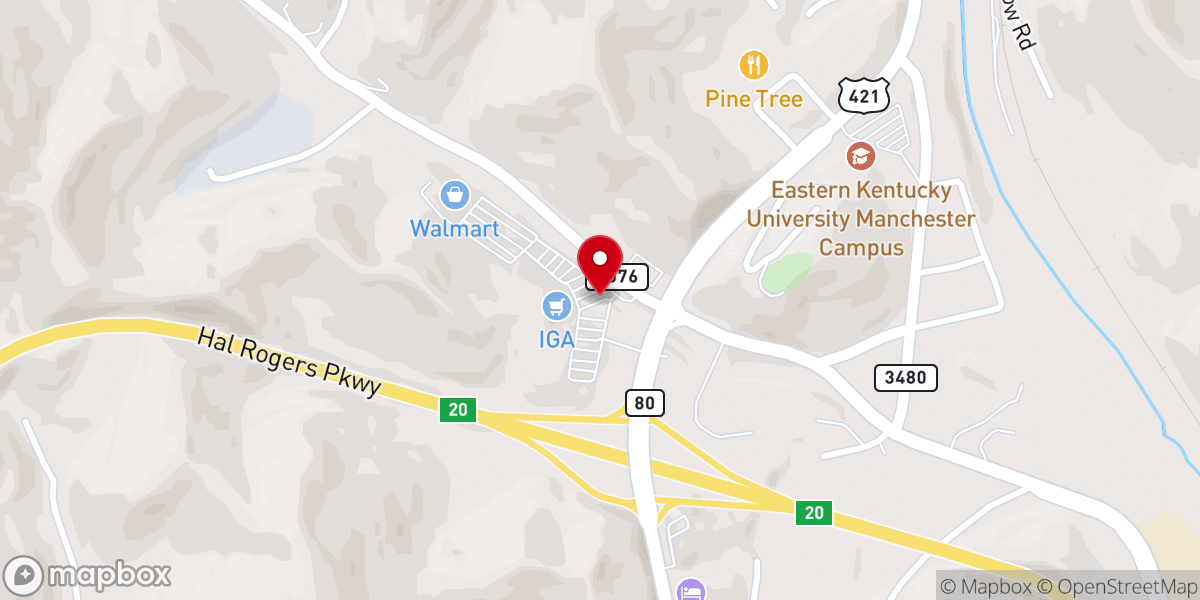 Map showing location of Manchester Square