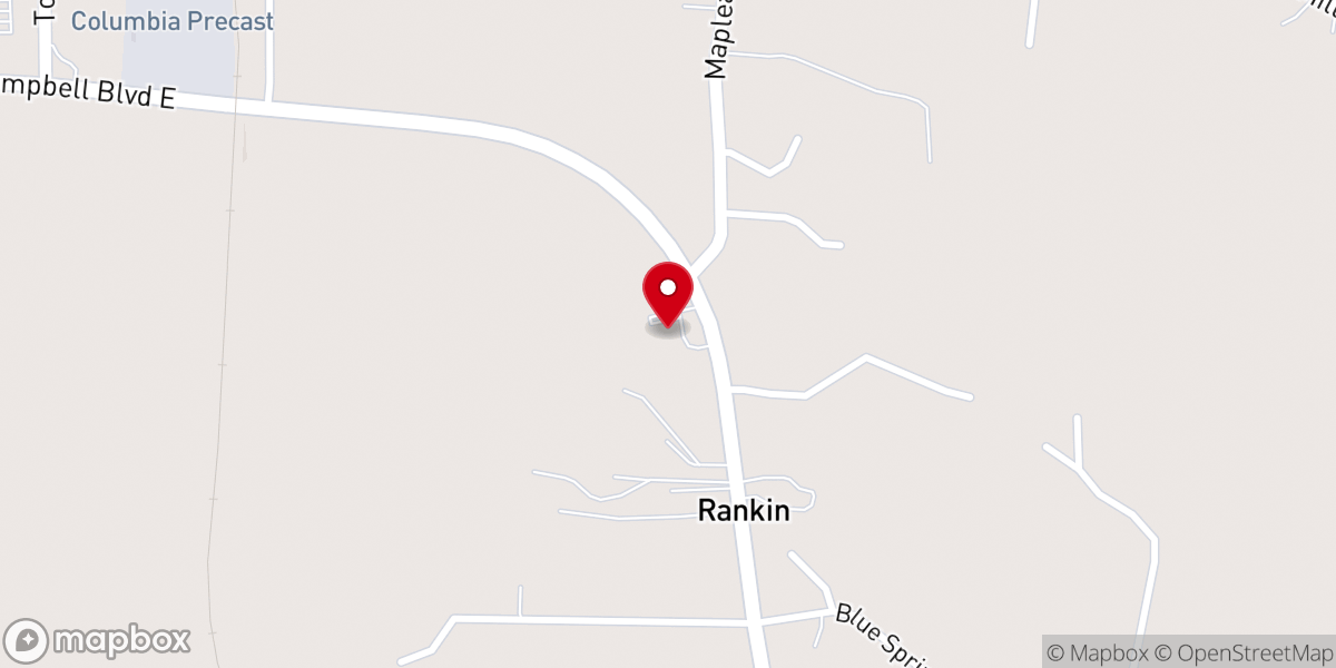 Map showing location of Pentecostal Church of Jesus Christ