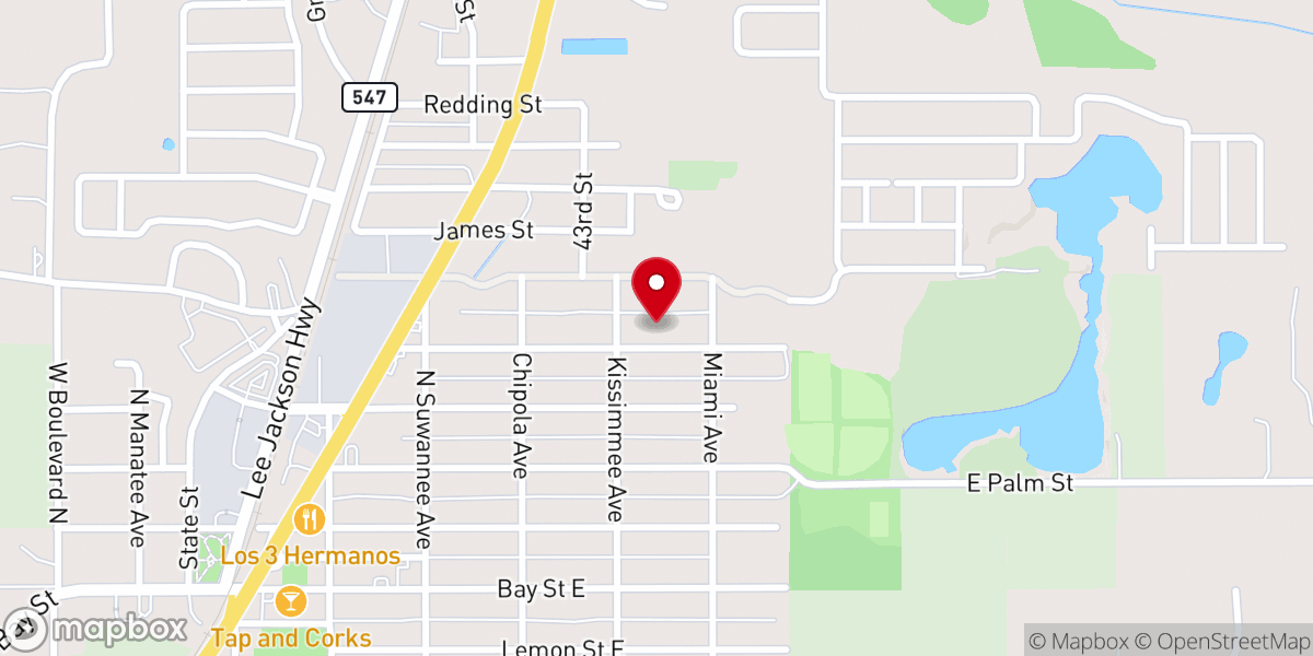 Map showing location of The River Of Fire Ministries