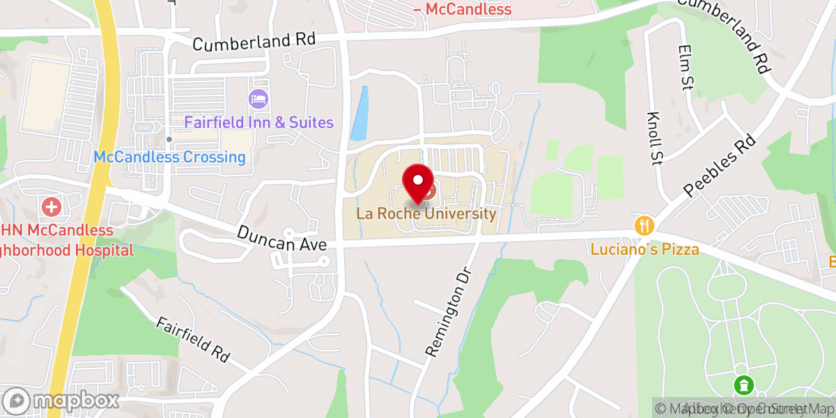 Map showing location of Magdalena Chapel