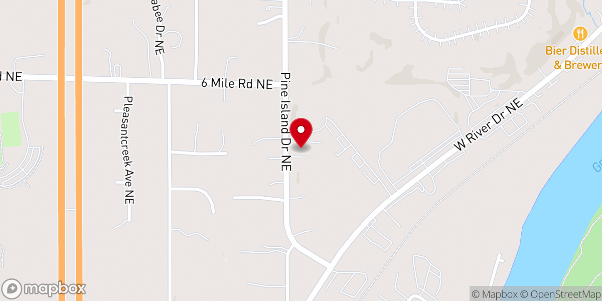 Map showing location of Tree of Life Congregation