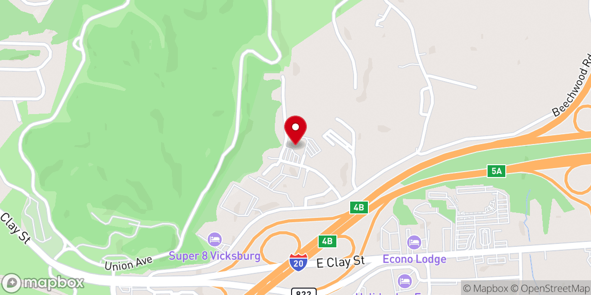 Map showing location of Triumph Church