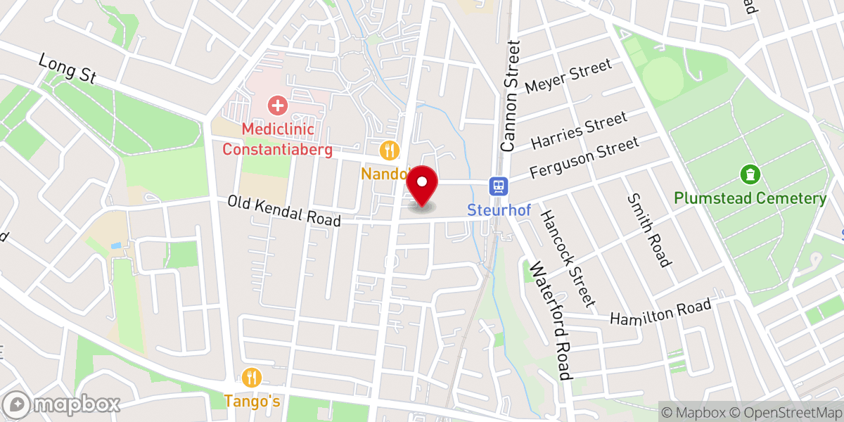 Map showing location of St.Luke's Church - Diep River