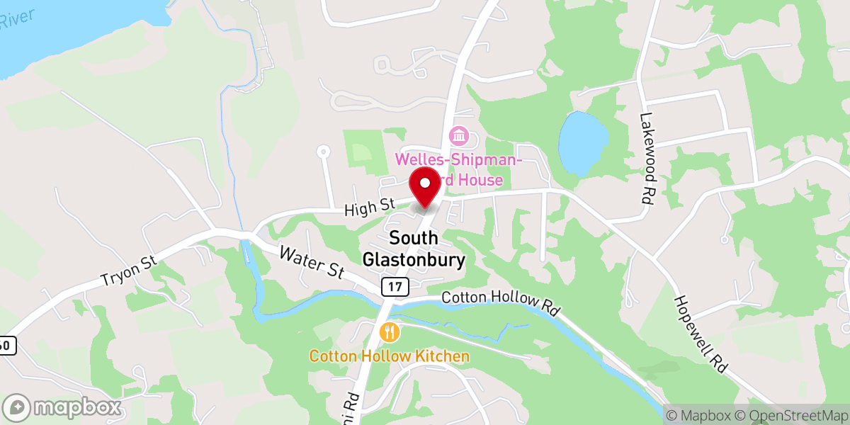 Map showing location of St Luke's Episcopal Church