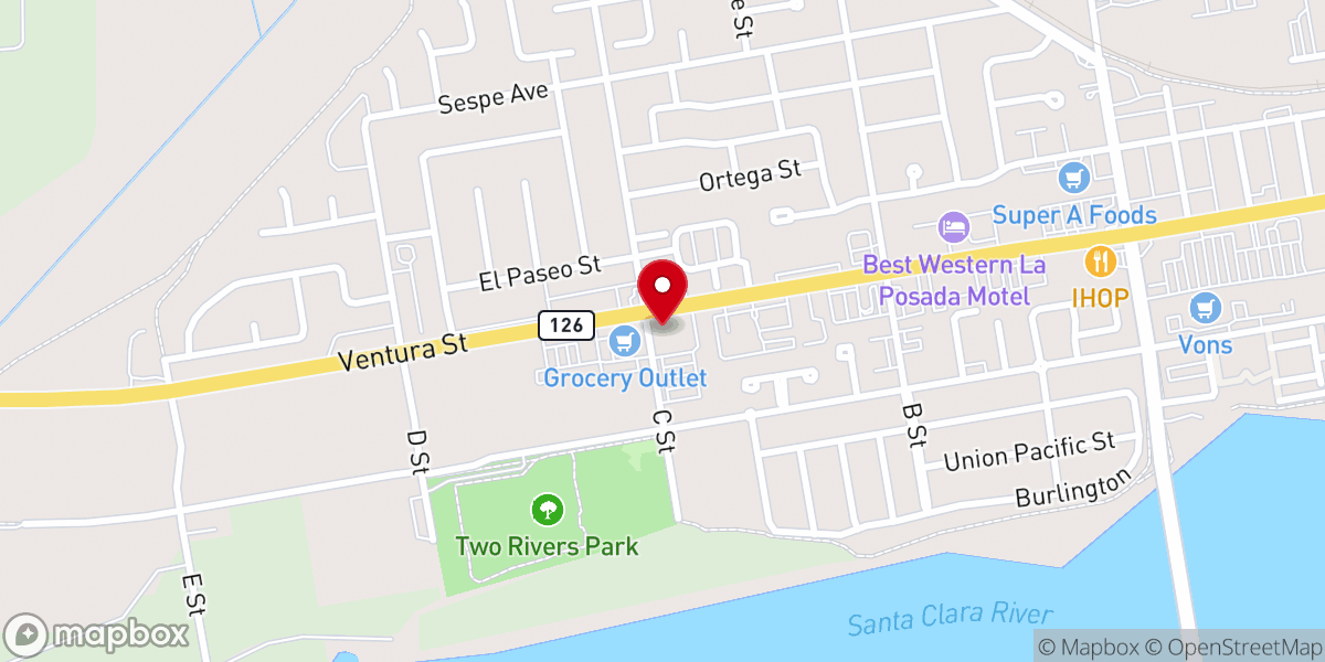 Map showing location of Saint Francis of Assisi Church