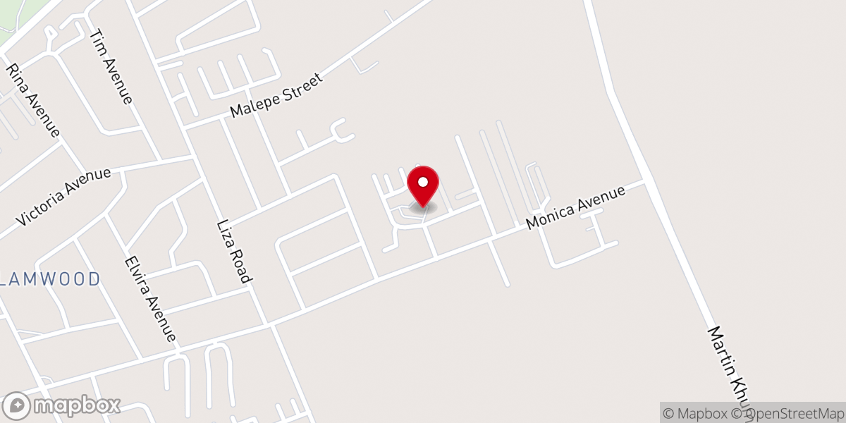 Map showing location of Nederduitse Gereformeerde Kerk - Klerksdorp-Goudkop