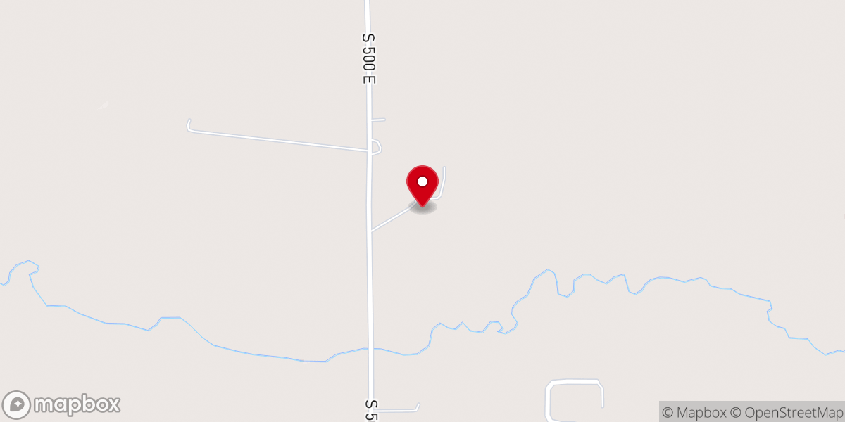 Map showing location of Pioneer Faith Evangelical Church