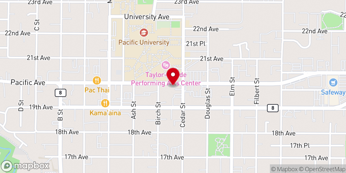 Map showing location of The Exchange Church - Offices and Community Room
