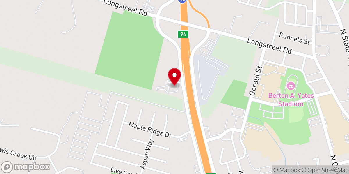 Map showing location of The Light Church