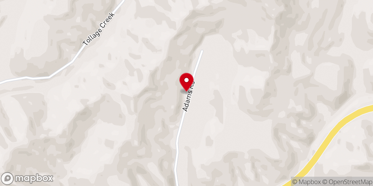 Map showing location of Amazing Grace Worship Center