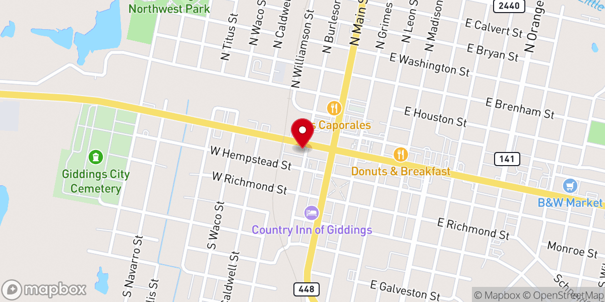Map showing location of Iglesia Maranatha Nueva Vida Gidding