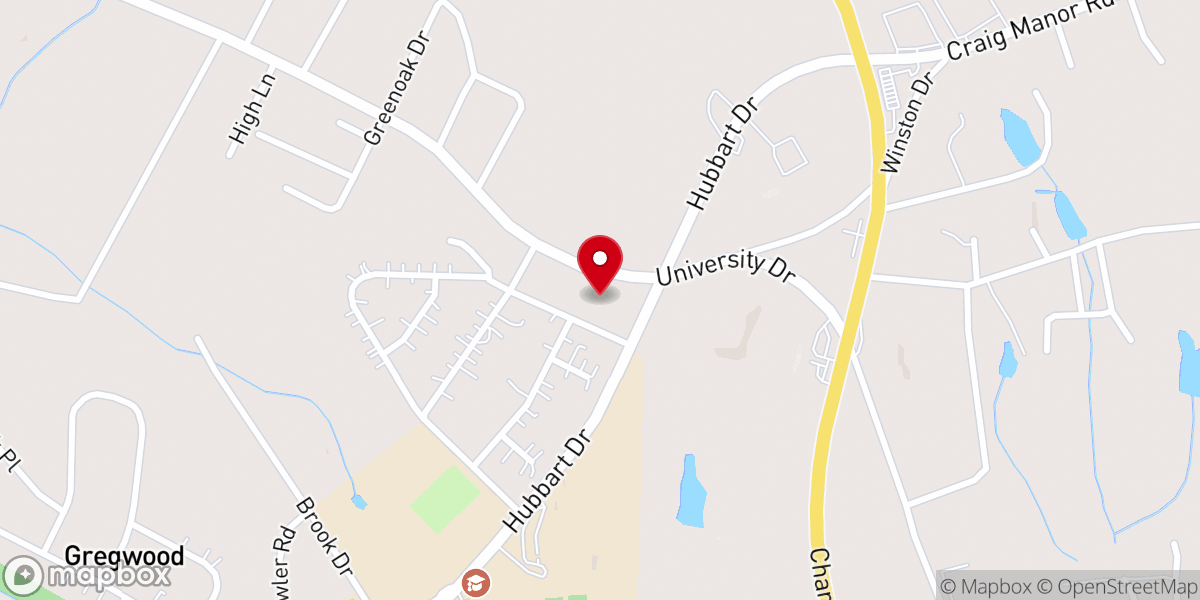 Map showing location of Church of the Good Shepherd