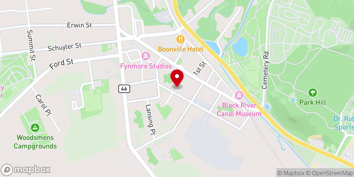 Map showing location of Christ Our Hope at St. Joseph Church