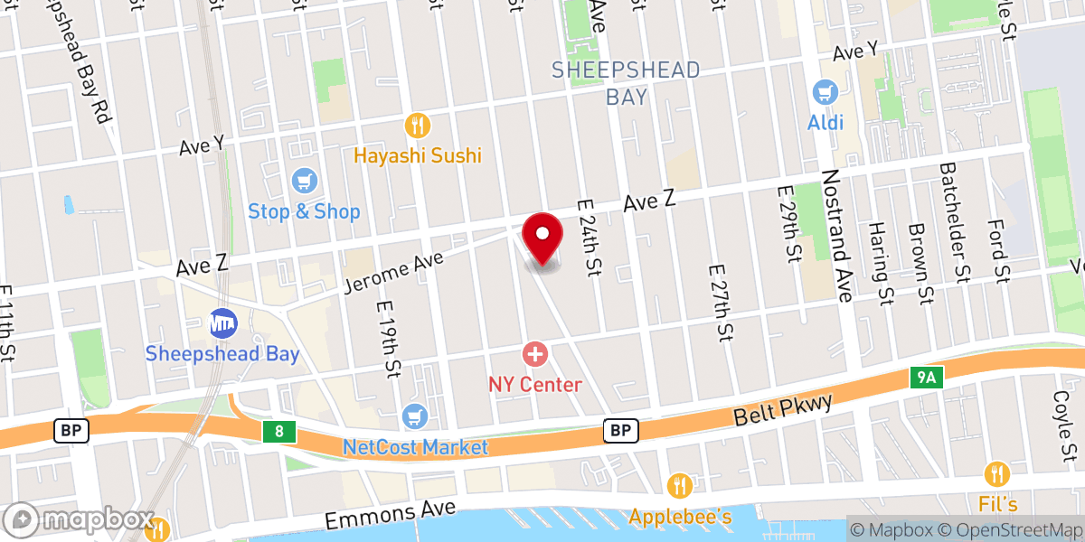 Map showing location of Messiah's Congregation
