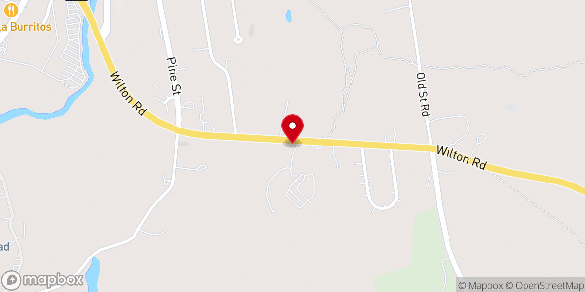 Map showing location of St Peters Catholic Church