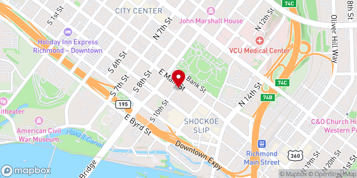 Map showing location of The Hope at Seventeen Eleven Inc