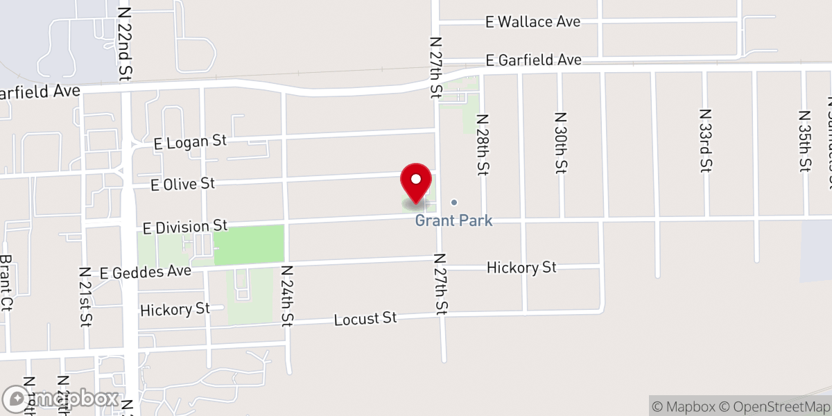 Map showing location of Second Church of God