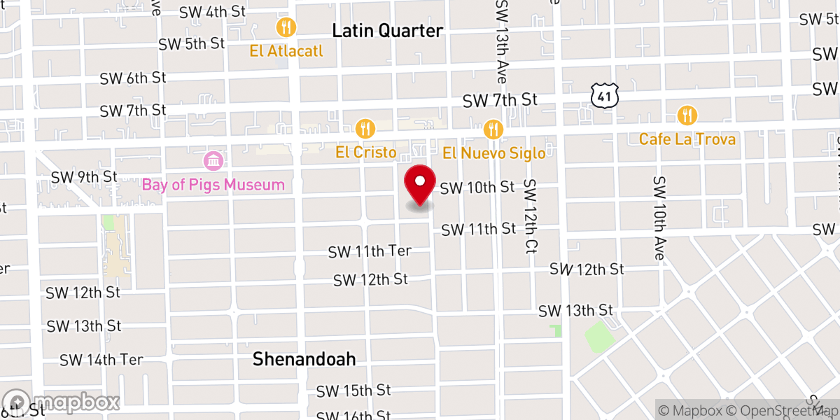 Map showing location of St Peter & Paul Orthodox Church