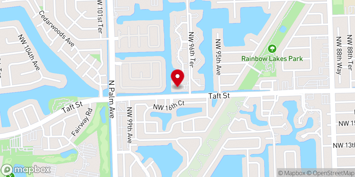 Map showing location of Grace Evangelical Church