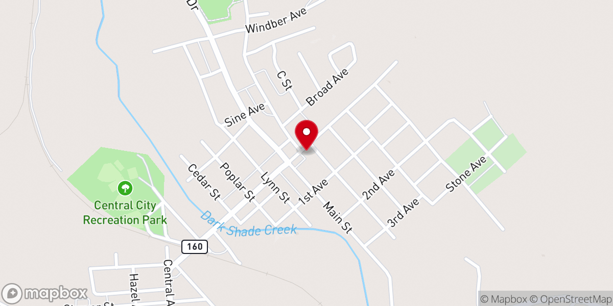 Map showing location of St Mary's Holy Assumption Church