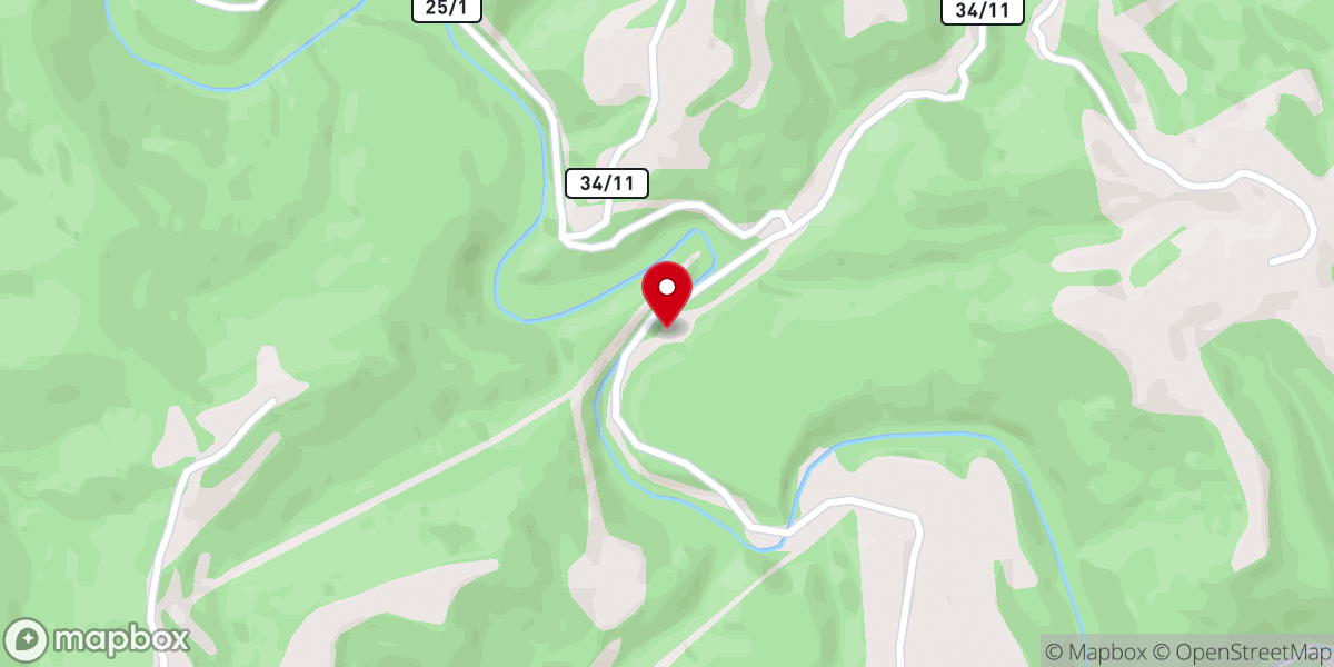 Map showing location of Vista Church