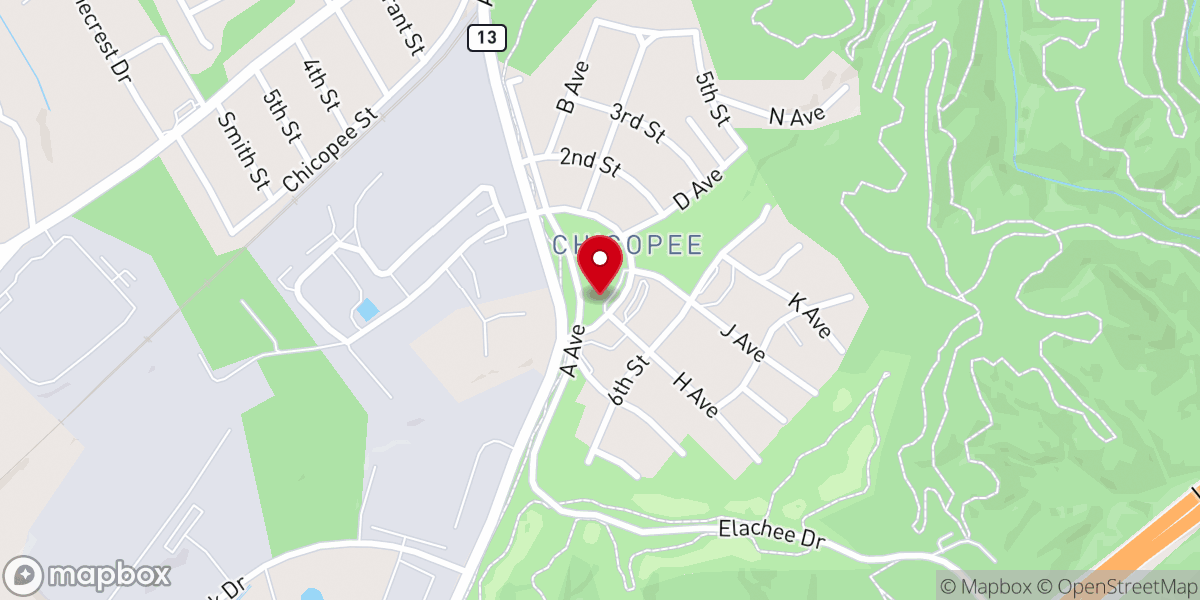 Map showing location of Sola City Church