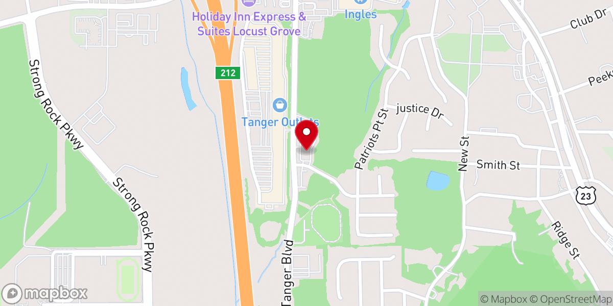 Map showing location of Solid Stone Ministries