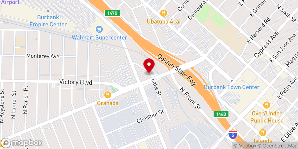 Map showing location of Iglesia Cristiana Alianza Divina