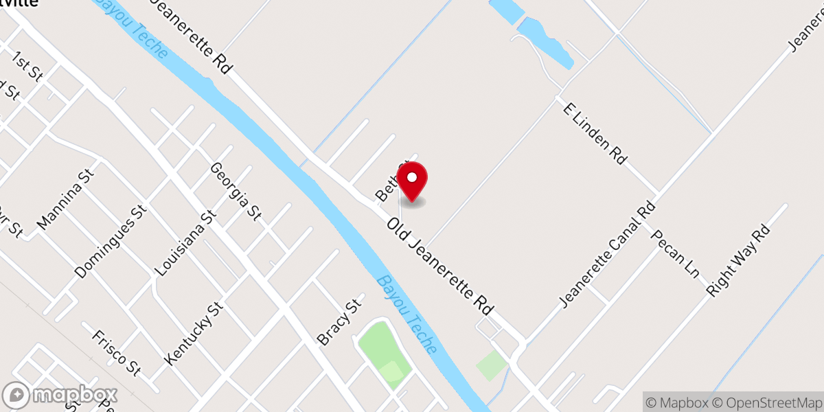 Map showing location of Saint Josephs School