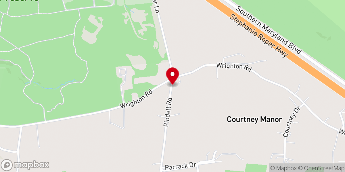Map showing location of Sollers United Methodist Church
