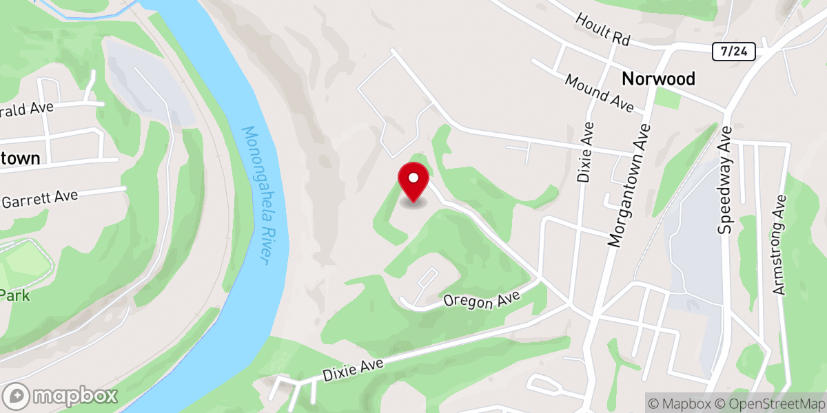 Map showing location of Faith Church International