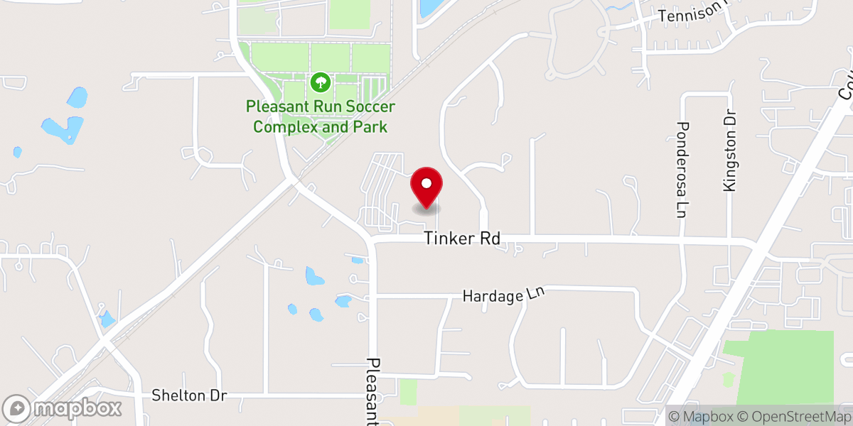 Map showing location of Good Shepherd Catholic Community