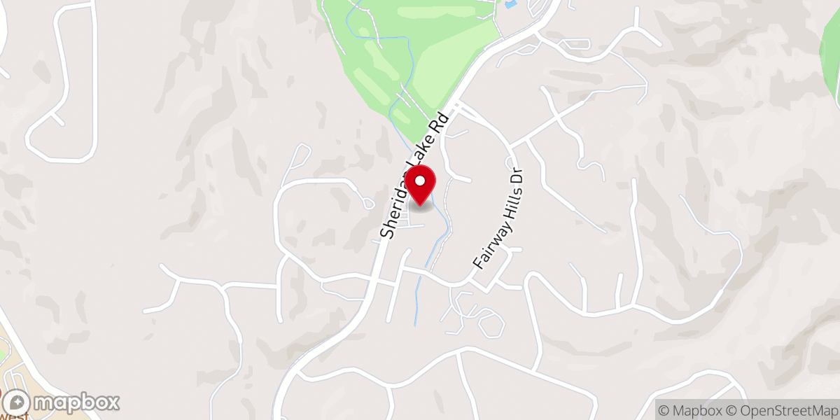 Map showing location of Real Life Church