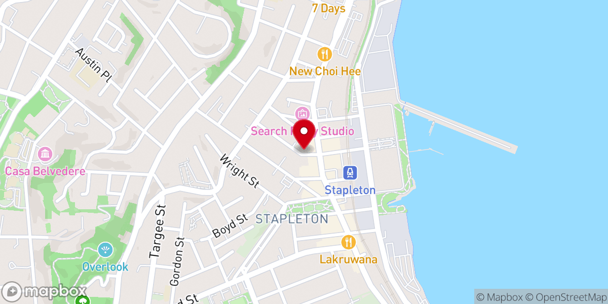 Map showing location of God's Offspring Christian Church The Ark Center