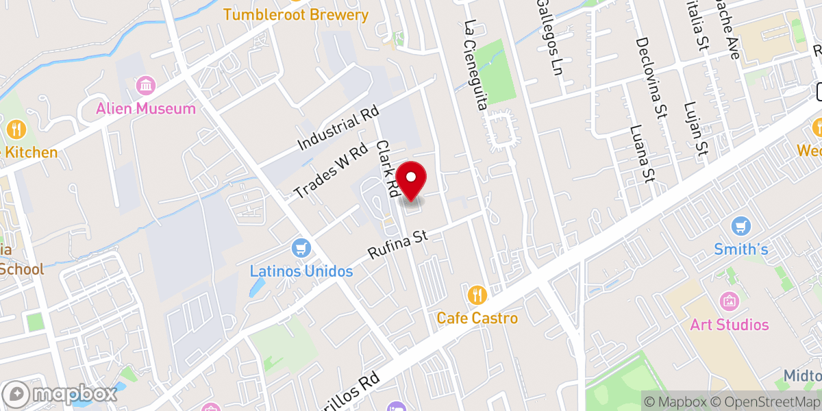 Map showing location of Calvary