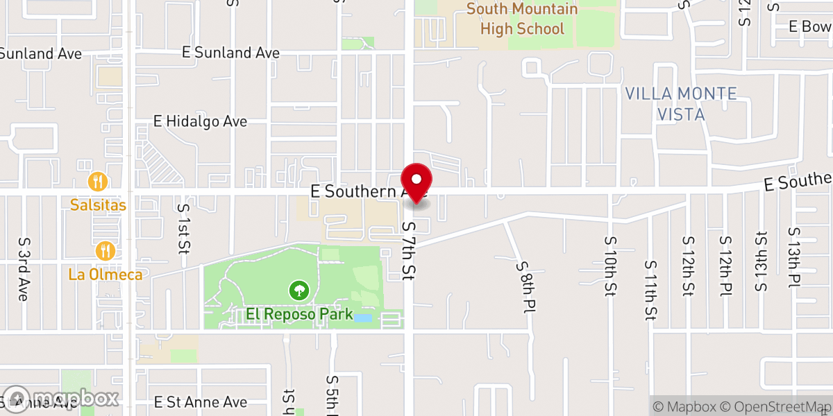 Map showing location of Crosier Village