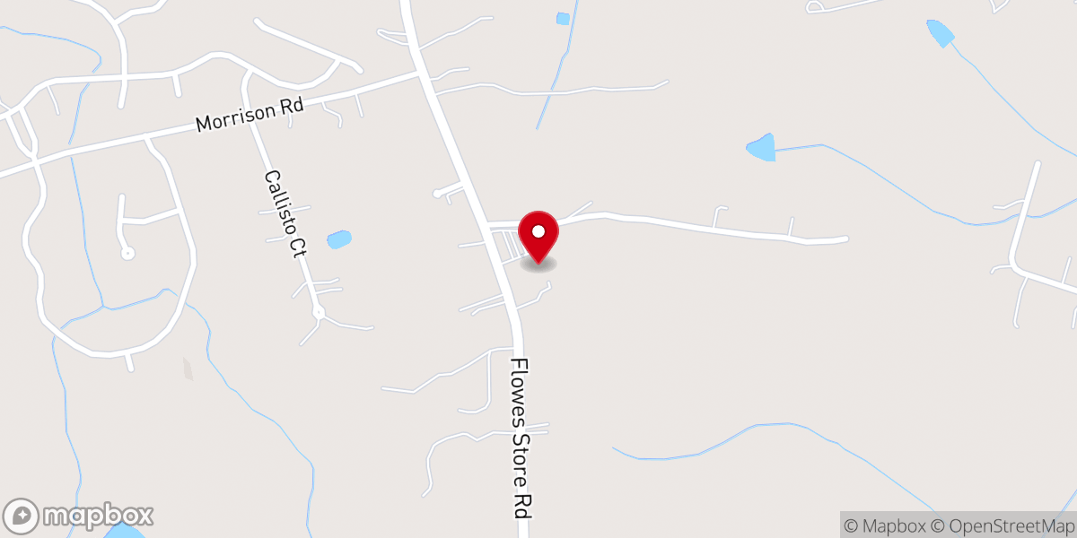 Map showing location of United Love Baptist Church