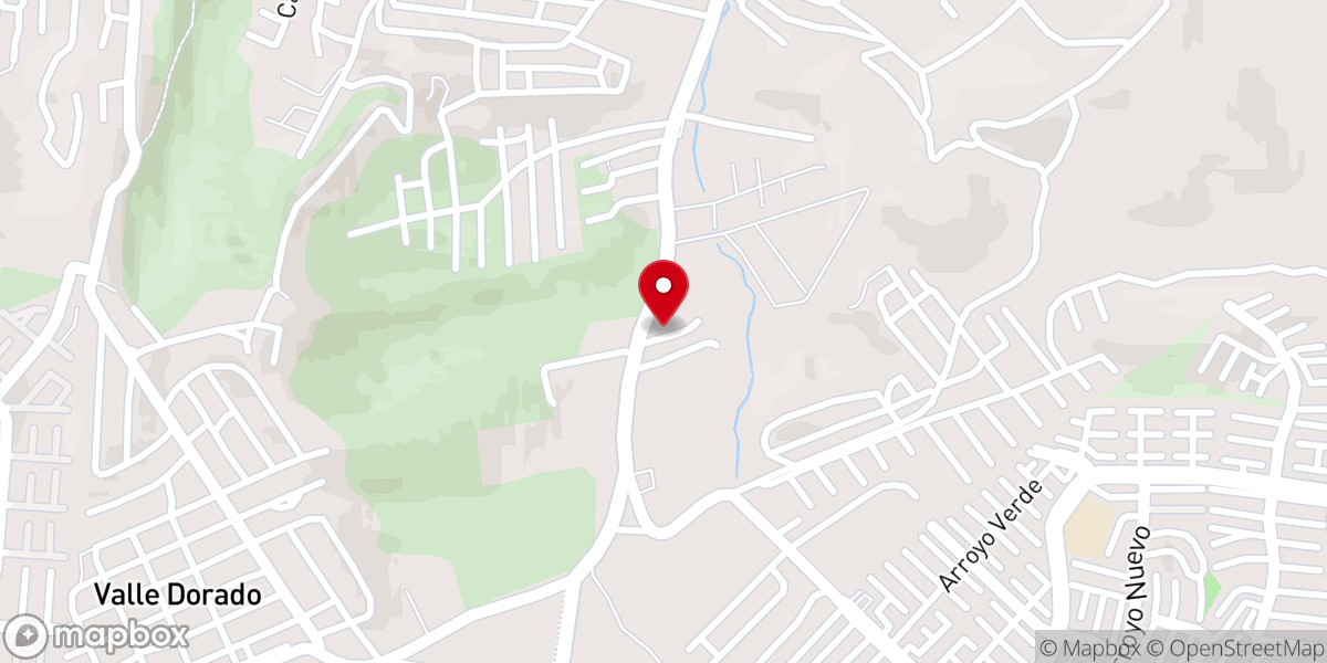Map showing location of Fiesta Pentecostal Delicias