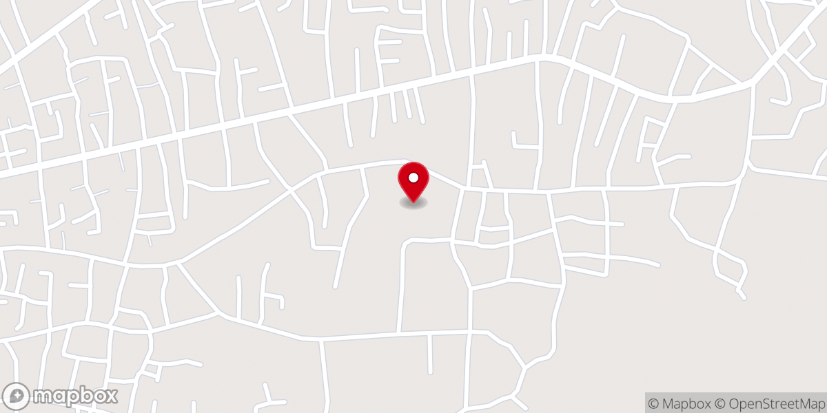Map showing location of St Theresa Catholic Church