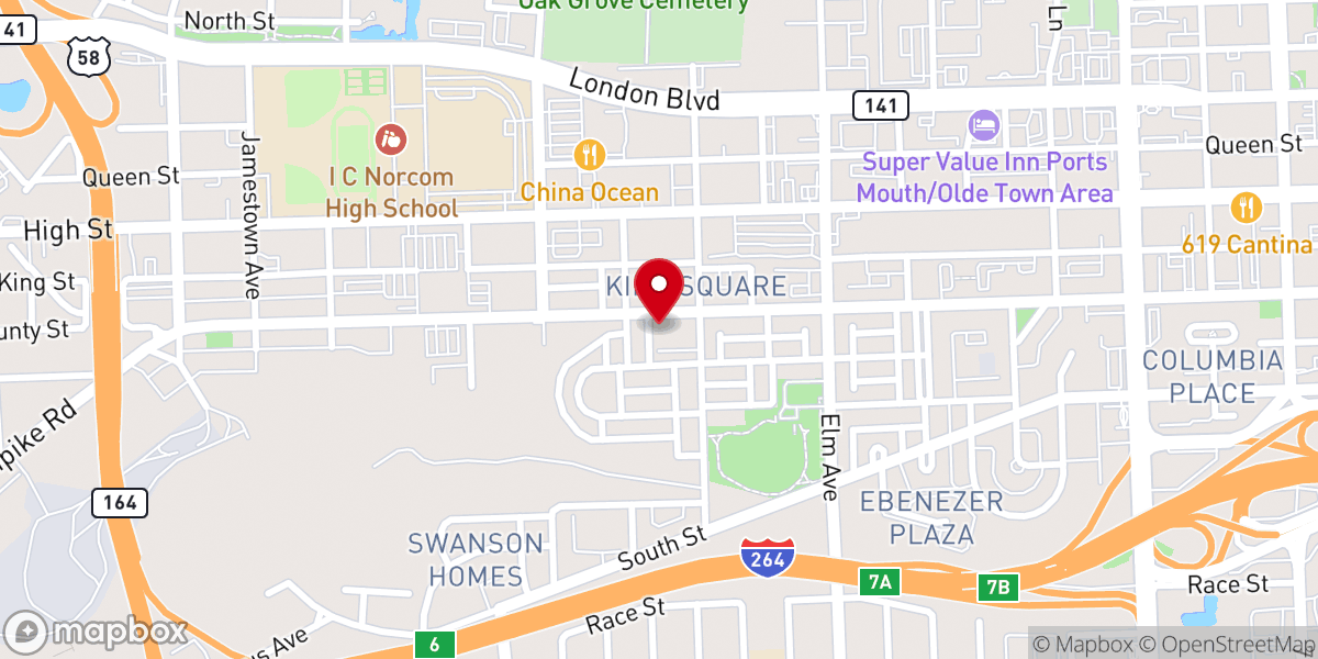 Map showing location of Union Pentecostal Church Number 2