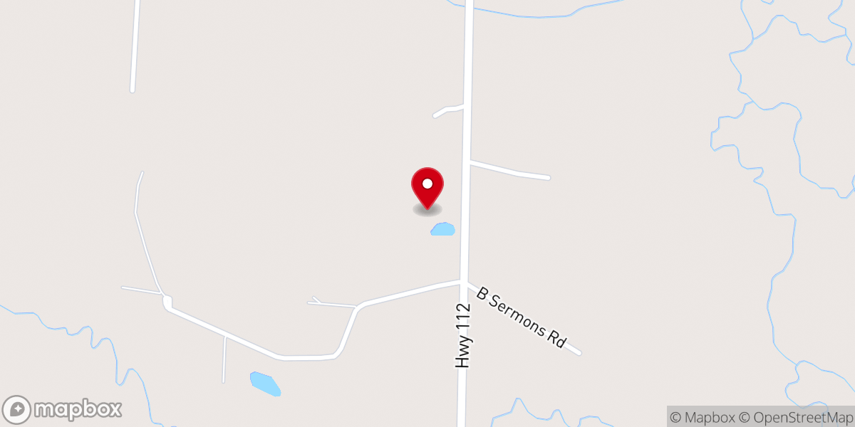 Map showing location of Beechwood United Pentecostal