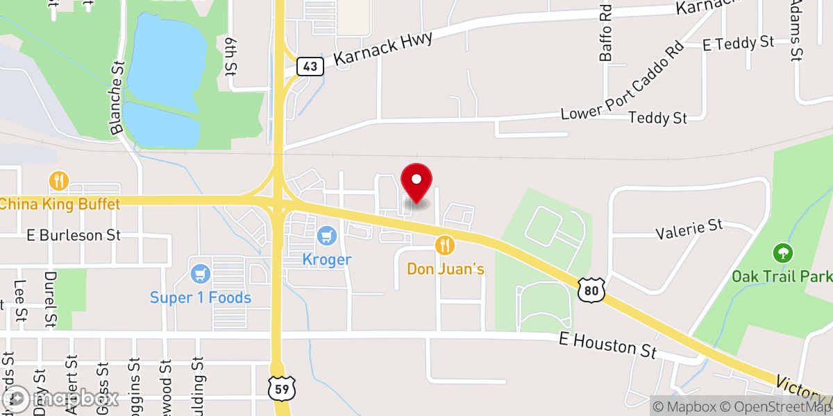 Map showing location of Family Life Outreach Center