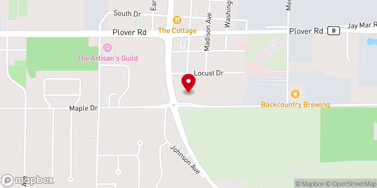 Map showing location of Rekindle the Flame Ministries