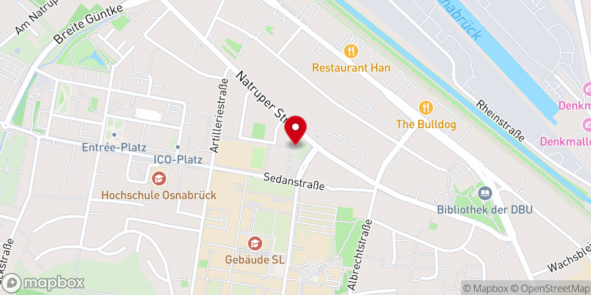 Map showing location of Kath. Kirche St. Barbara