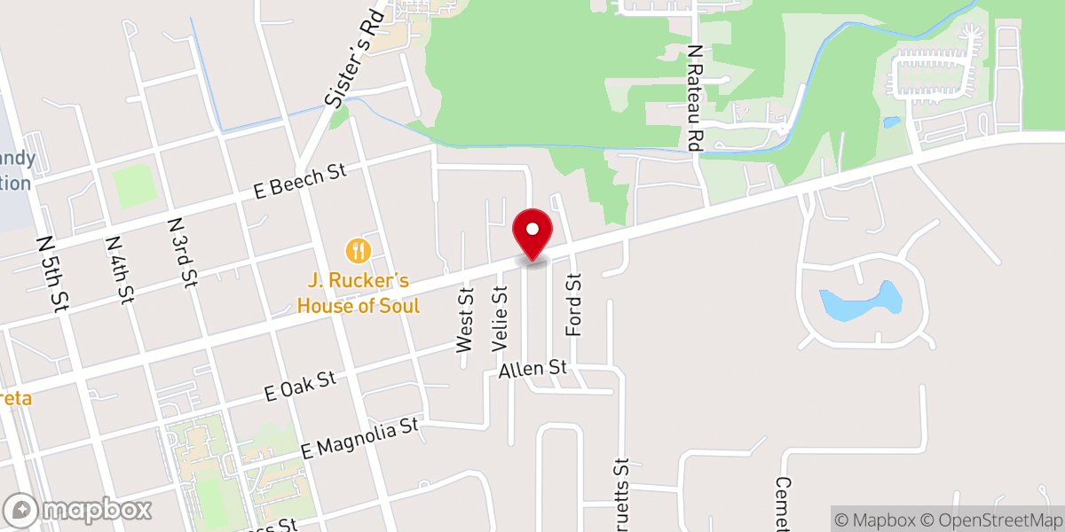 Map showing location of CORNERSTONE CHURCH
