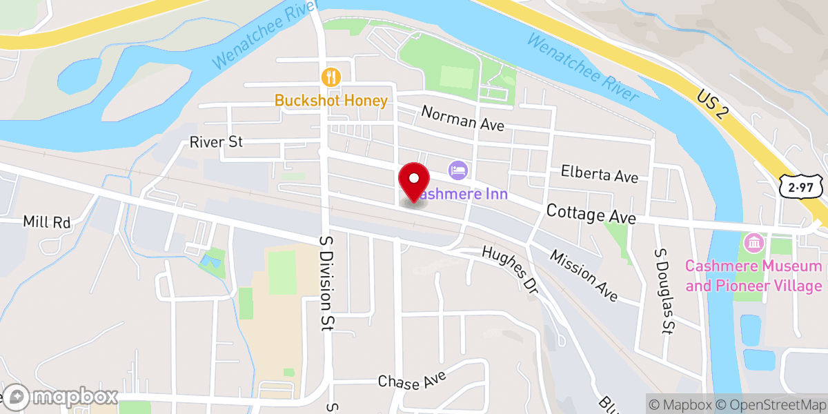 Map showing location of Faith Foundation Northwest