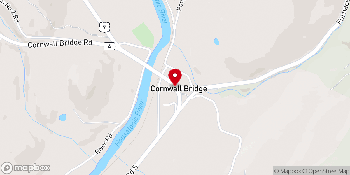 Map showing location of Warren Congregational Church Inc