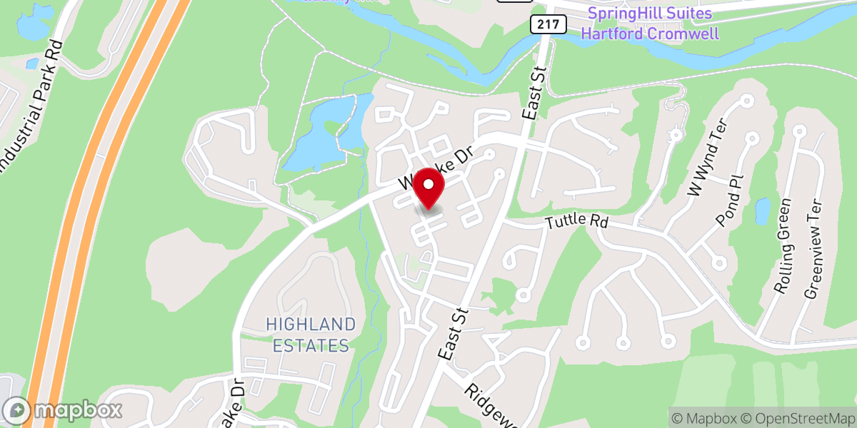 Map showing location of Daily Hope Church