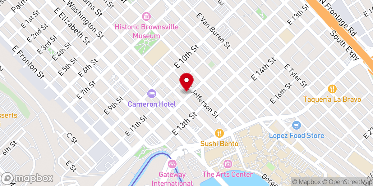 Map showing location of Cathedral Gift Shop