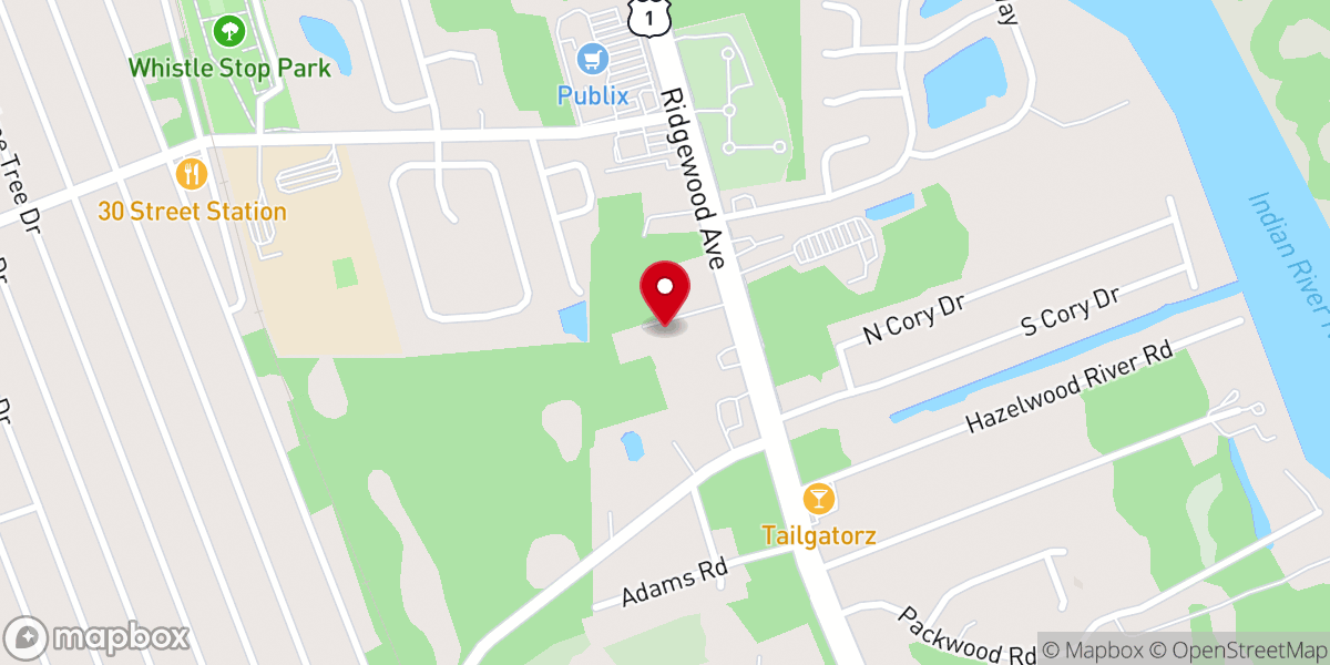 Map showing location of Bella Vista Baptist Church